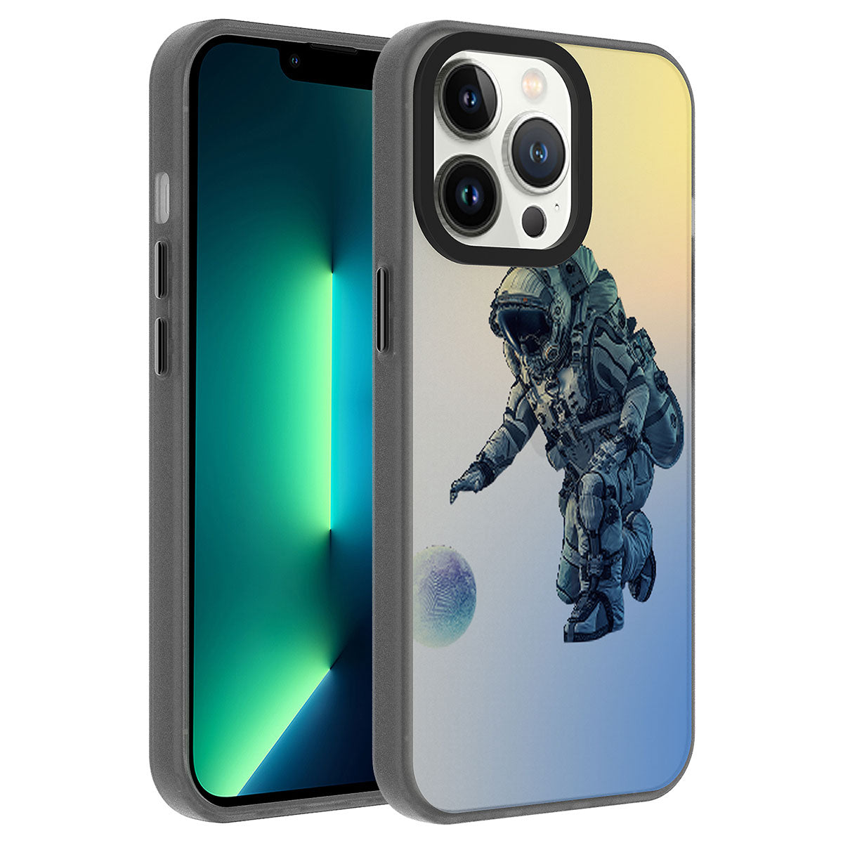 Apple iPhone 13 Pro Max Uyumlu Kılıf Desenli Zore Dragon Sert Kapak