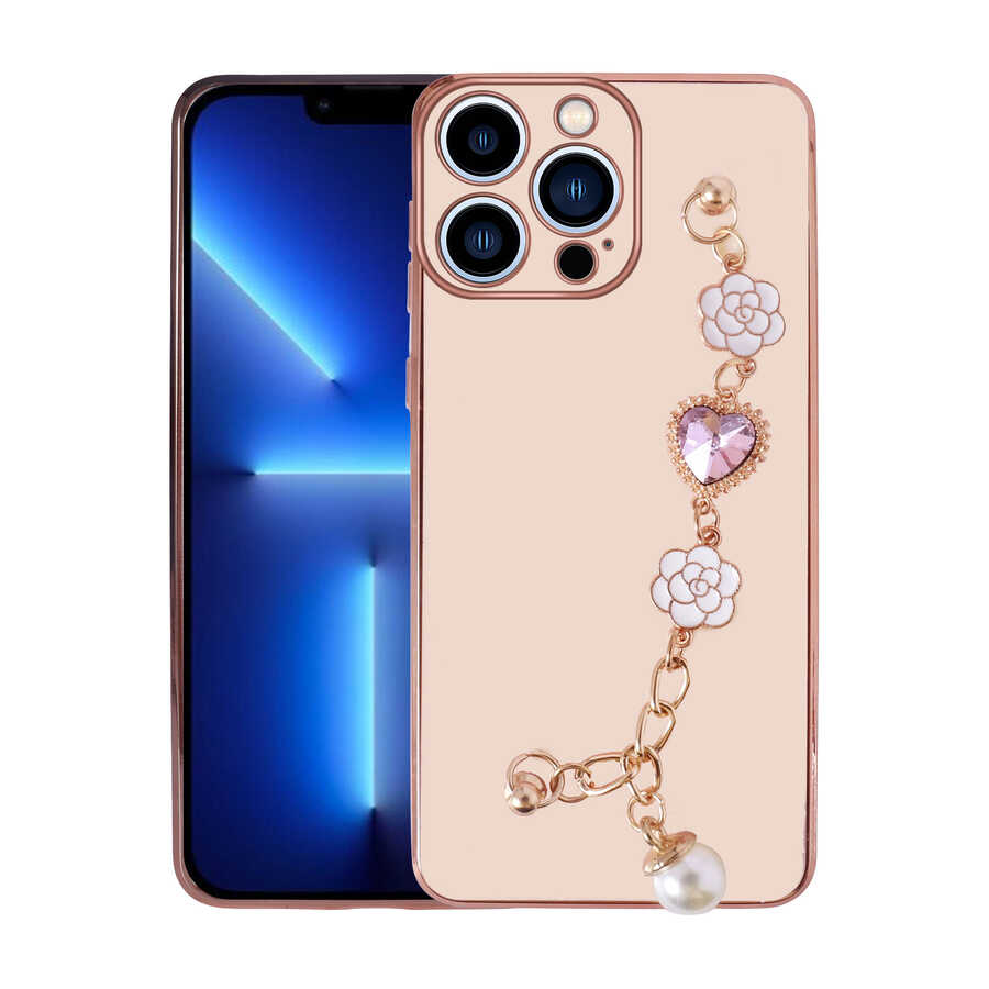 Apple iPhone 13 Pro Max Uyumlu Kılıf El Tutamaçlı Kamera Korumalı Zore Taka Silikon Kapak