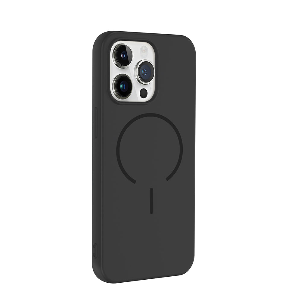 Apple iPhone 13 Pro Max Uyumlu Kılıf M-safe Şarj Özellikli Zore Meta Kapak