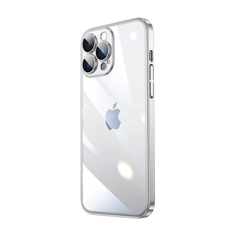 Apple iPhone 13 Pro Max Uyumlu Kılıf Sert PC Renkli Çerçeveli Zore Riksos Kapak