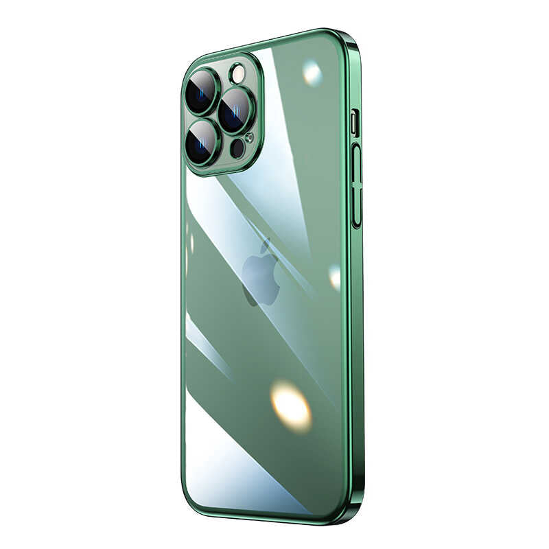 Apple iPhone 13 Pro Max Uyumlu Kılıf Sert PC Renkli Çerçeveli Zore Riksos Kapak