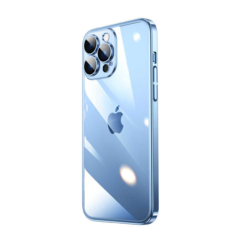 Apple iPhone 13 Pro Max Uyumlu Kılıf Sert PC Renkli Çerçeveli Zore Riksos Kapak