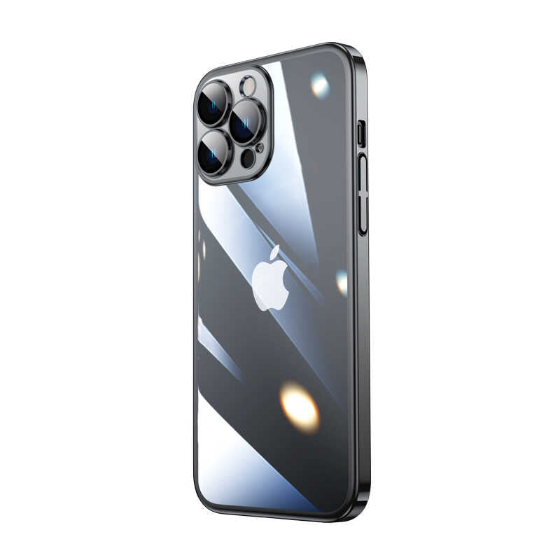 Apple iPhone 13 Pro Max Uyumlu Kılıf Sert PC Renkli Çerçeveli Zore Riksos Kapak