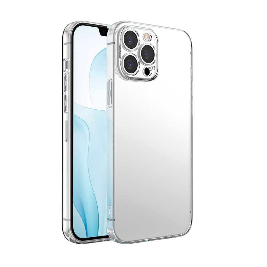 Apple iPhone 13 Pro Max Uyumlu Kılıf Zore Kamera Korumalı Süper Silikon Kapak