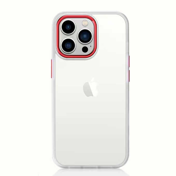 Apple iPhone 13 Pro Max Uyumlu Kılıf Zore Krom Kapak