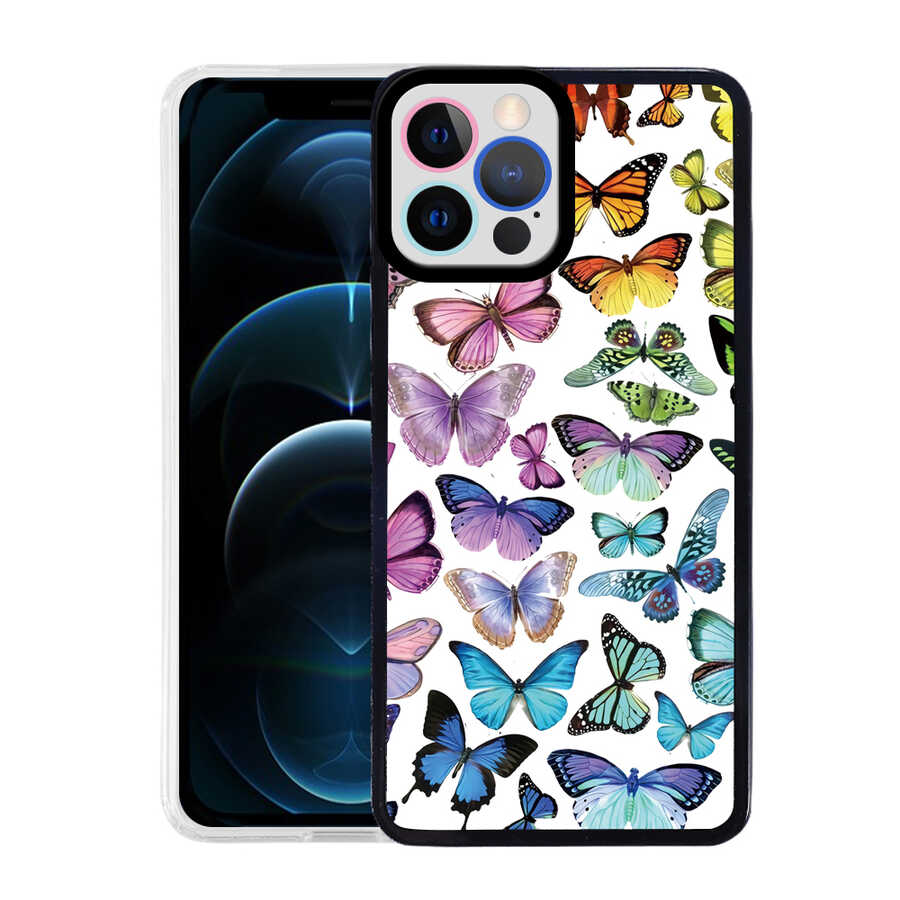 Apple iPhone 13 Pro Max Uyumlu Kılıf Zore M-Fit Desenli Kapak