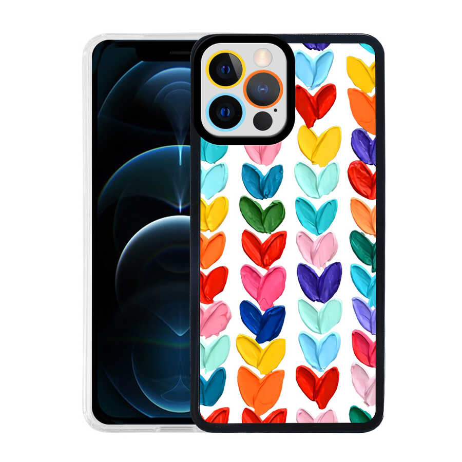 Apple iPhone 13 Pro Max Uyumlu Kılıf Zore M-Fit Desenli Kapak
