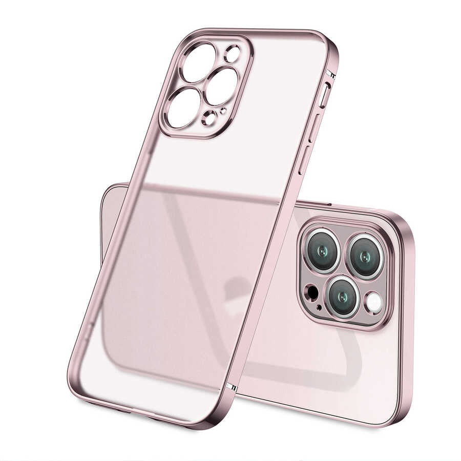Apple iPhone 13 Pro Max Uyumlu Kılıf Zore Mat Gbox Kapak