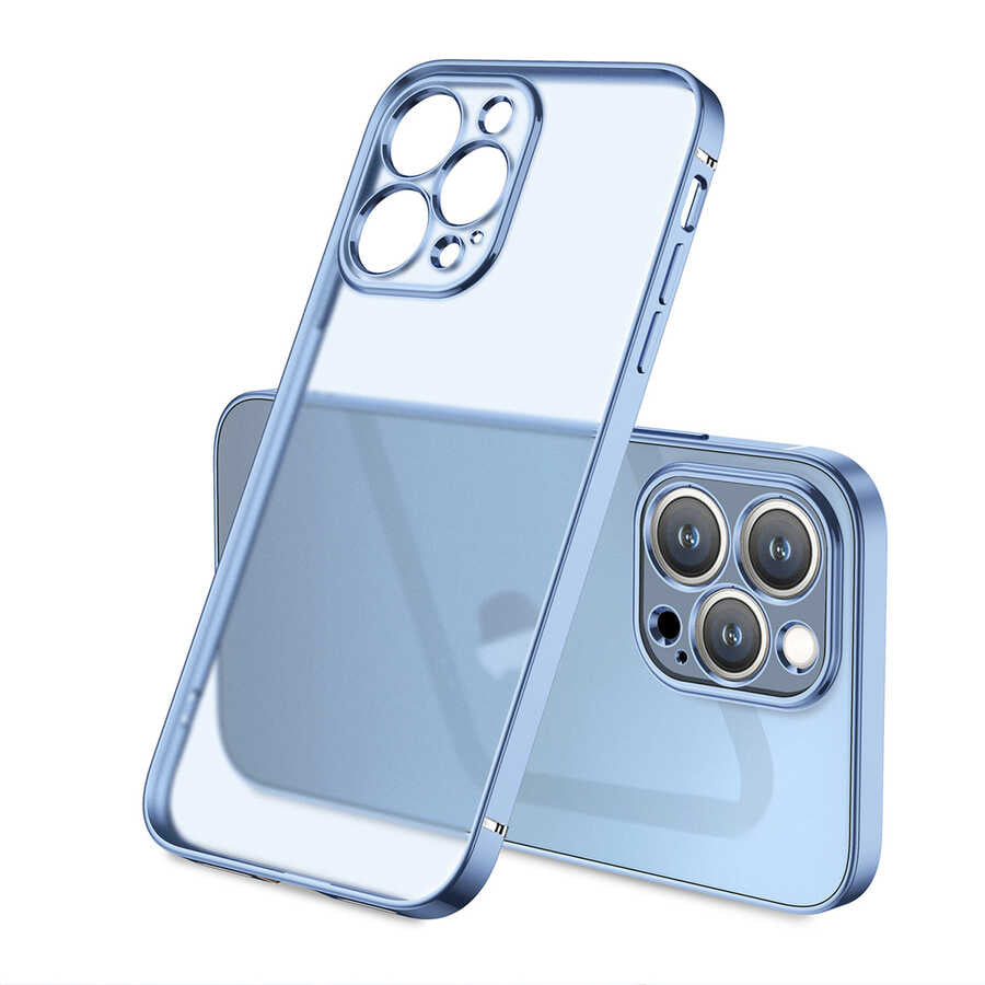 Apple iPhone 13 Pro Max Uyumlu Kılıf Zore Mat Gbox Kapak