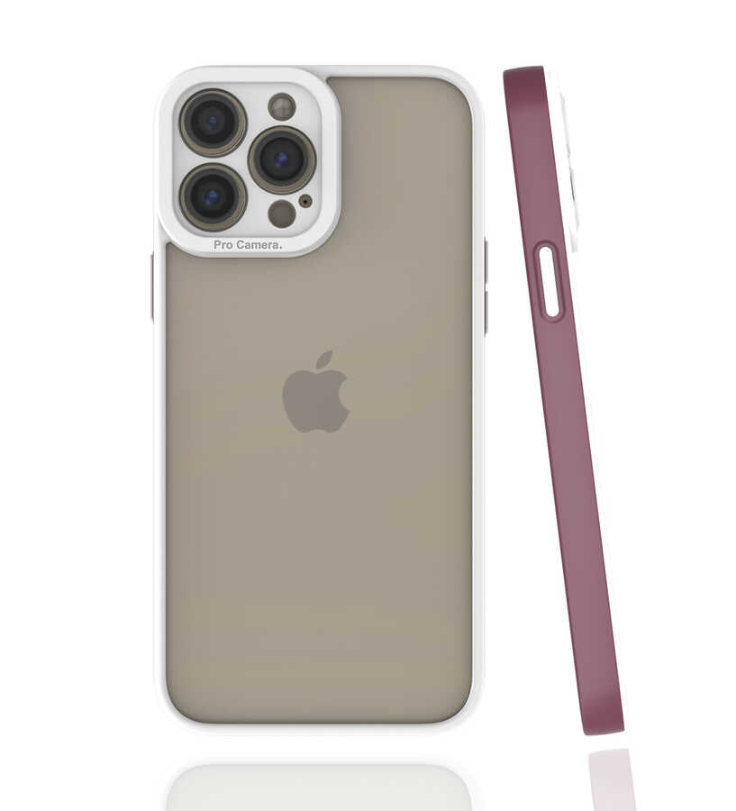 Apple iPhone 13 Pro Max Uyumlu Kılıf Zore Mima Kapak
