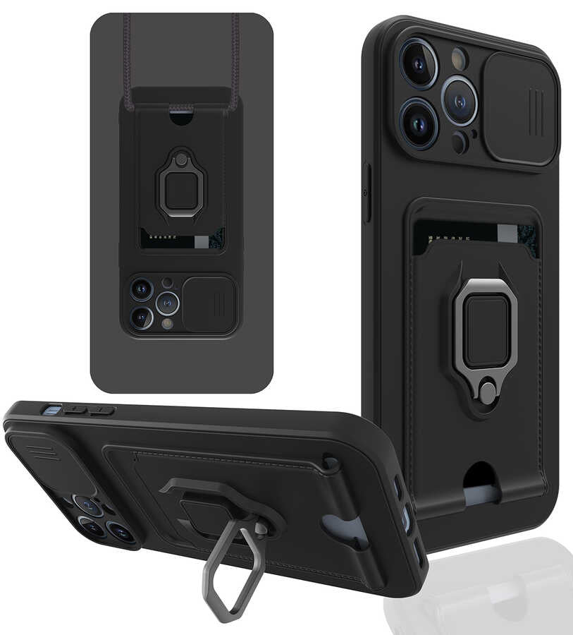 Apple iPhone 13 Pro Max Uyumlu Kılıf Zore Pelit Kapak