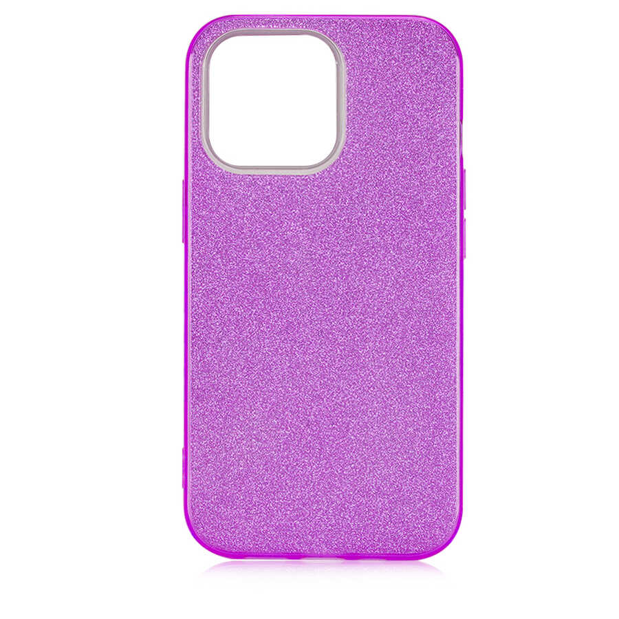 Apple iPhone 13 Pro Max Uyumlu Kılıf Zore Shining Silikon