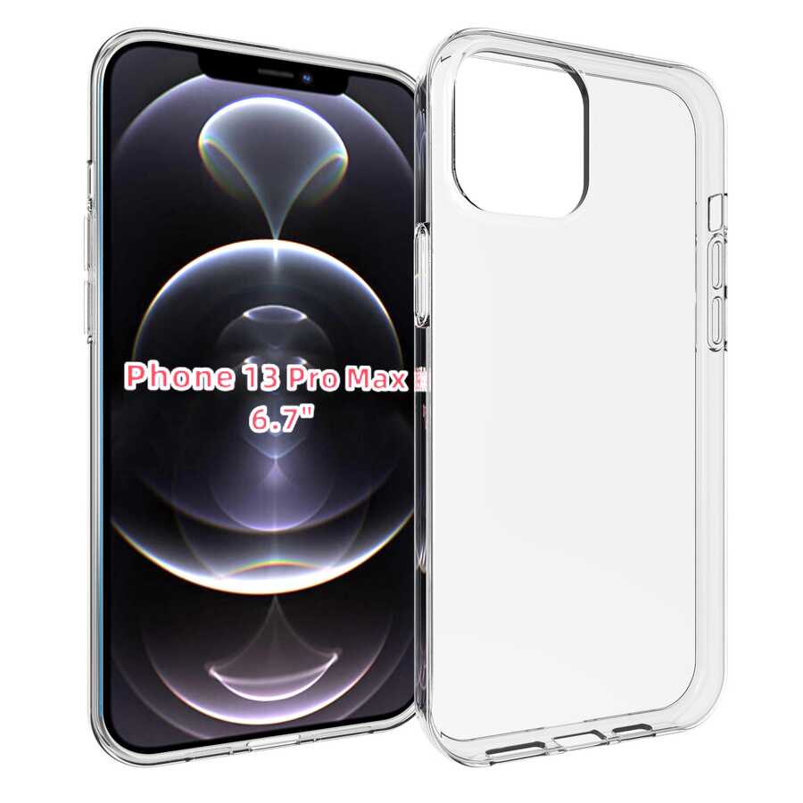 Apple iPhone 13 Pro Max Uyumlu Kılıf Zore Süper Silikon Kapak