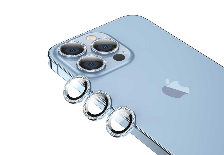 Apple iPhone 13 Pro Zore CL-06 Kamera Lens Koruyucu