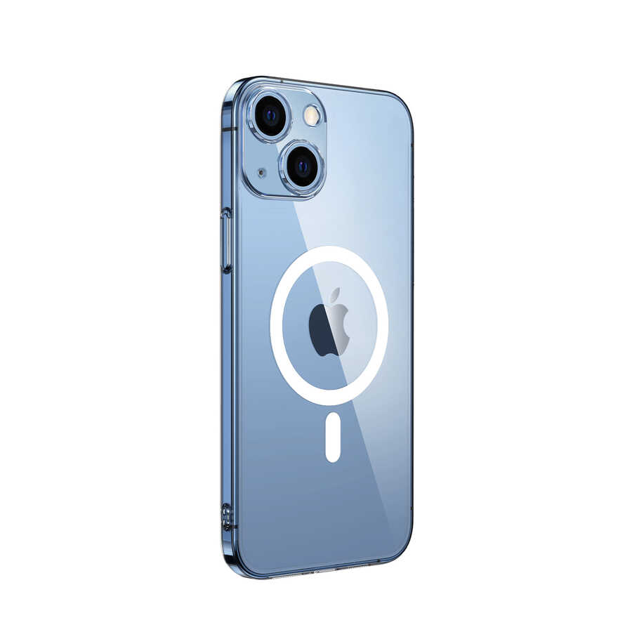 Apple iPhone 14 Uyumlu Kılıf Kamera Korumalı M-safe Sert PC Zore Porto Kapak