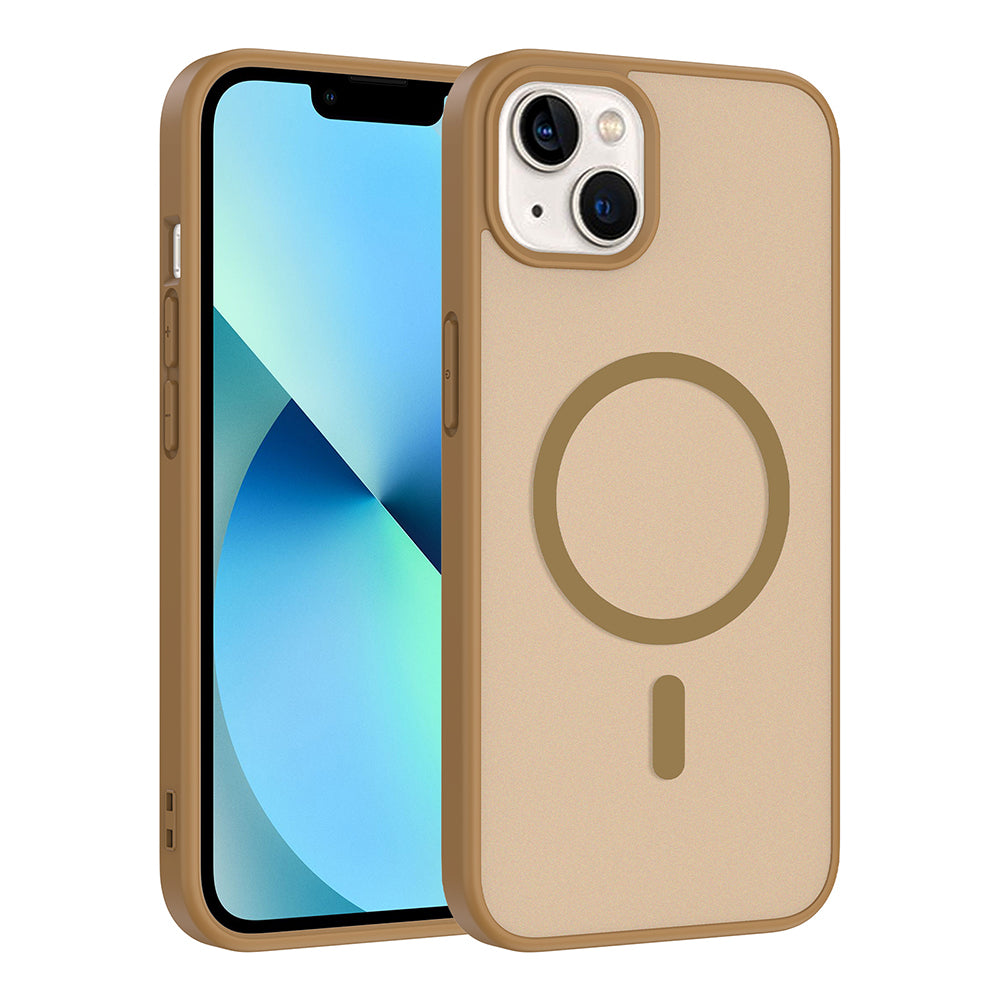 Apple iPhone 14 Kılıf M-safe Şarj Özellikli Zore Babet Kapak