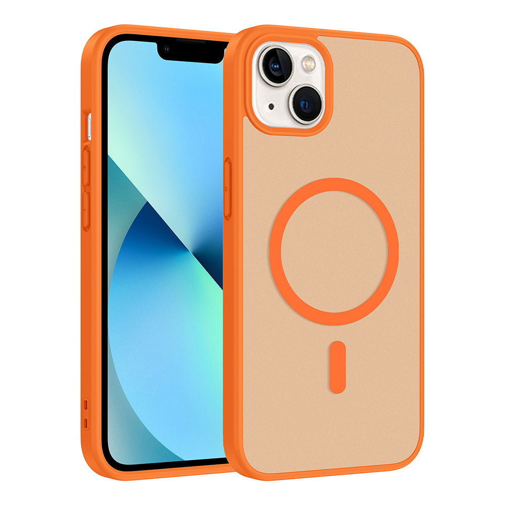 Apple iPhone 14 Kılıf M-safe Şarj Özellikli Zore Babet Kapak