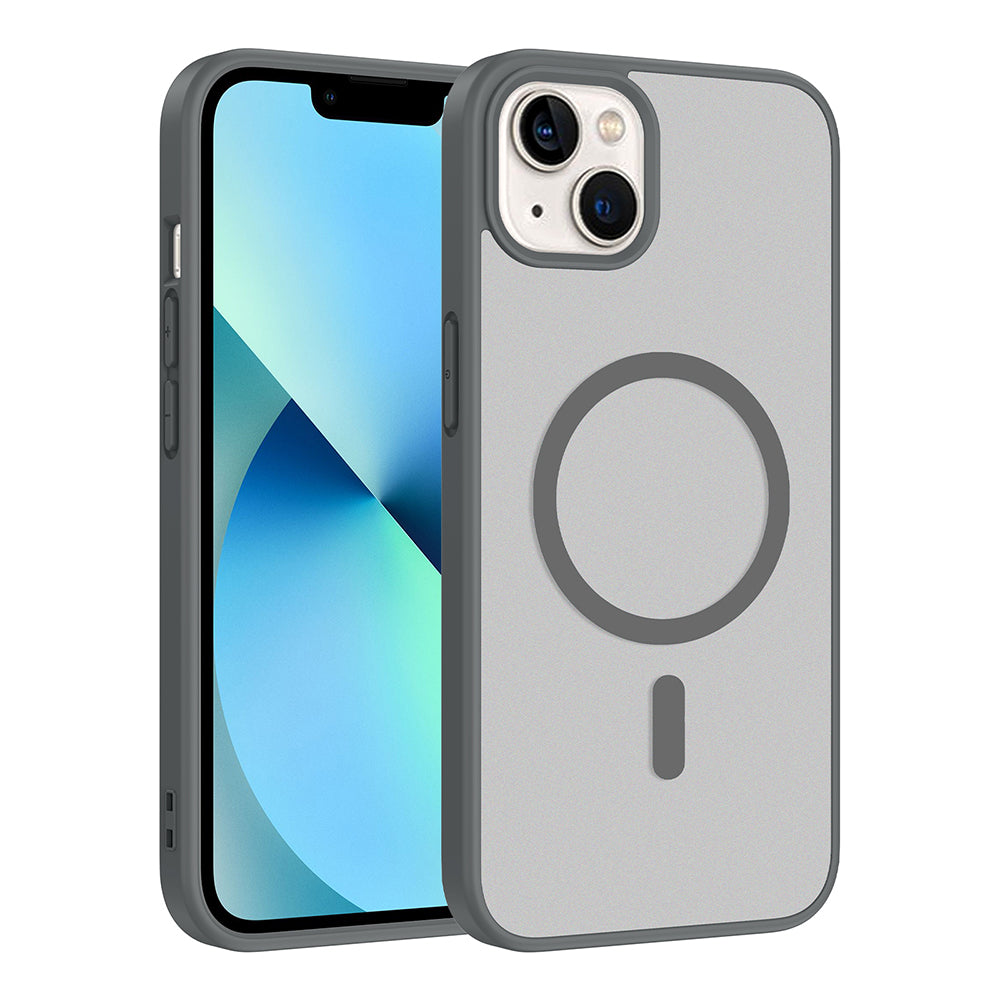 Apple iPhone 14 Kılıf M-safe Şarj Özellikli Zore Babet Kapak