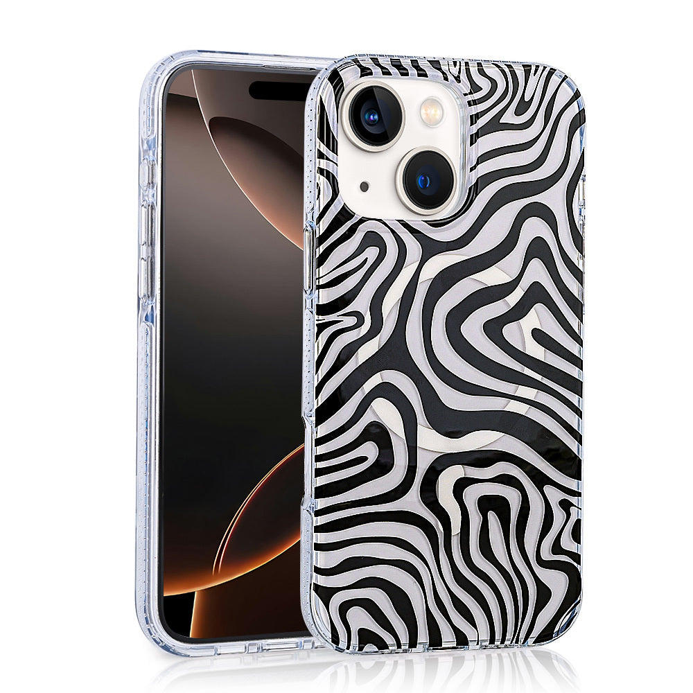 Apple iPhone 14 Uyumlu Kılıf M-safe Şarj Özellikli Zore Jago Kapak