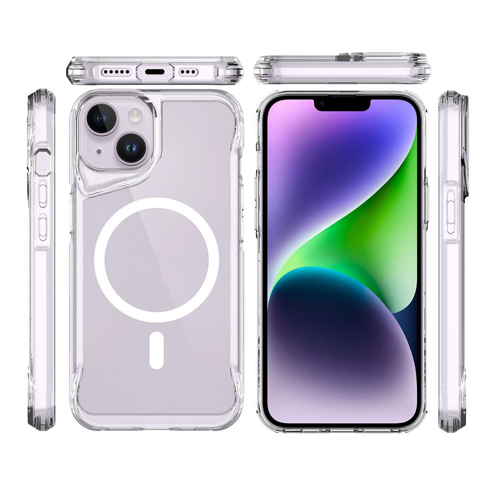 Apple iPhone 14 Uyumlu Kılıf Zore M-safe Şarj Özellikli T-Max M-safe Kapak