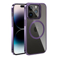 Apple iPhone 14 Pro Uyumlu Kılıf M-safe Şarj Özellikli Standlı Zore Klon Kapak