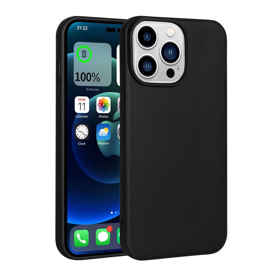 Apple iPhone 14 Pro Uyumlu Kılıf Zore Premier Silikon Kapak