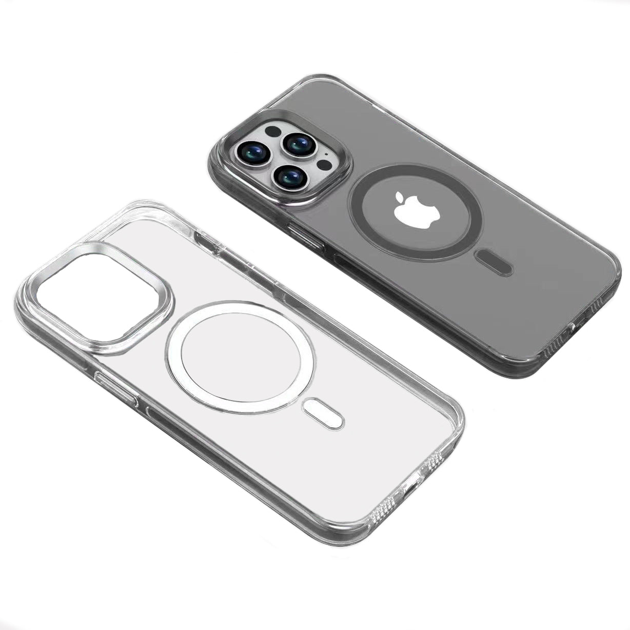 Apple iPhone 14 Pro Uyumlu Kılıf Zore Wireless Şarj Özellikli Şeffaf Efsane Kapak