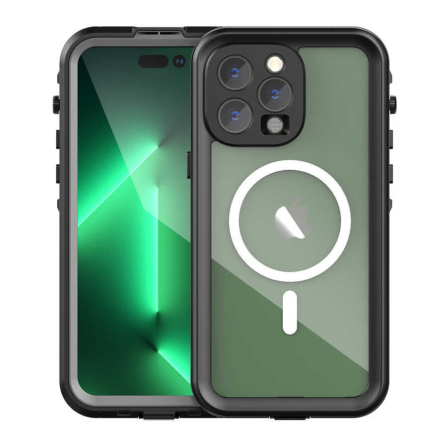 Apple iPhone 14 Pro Max Uyumlu Kılıf 1-1 Su Geçirmez Kılıf