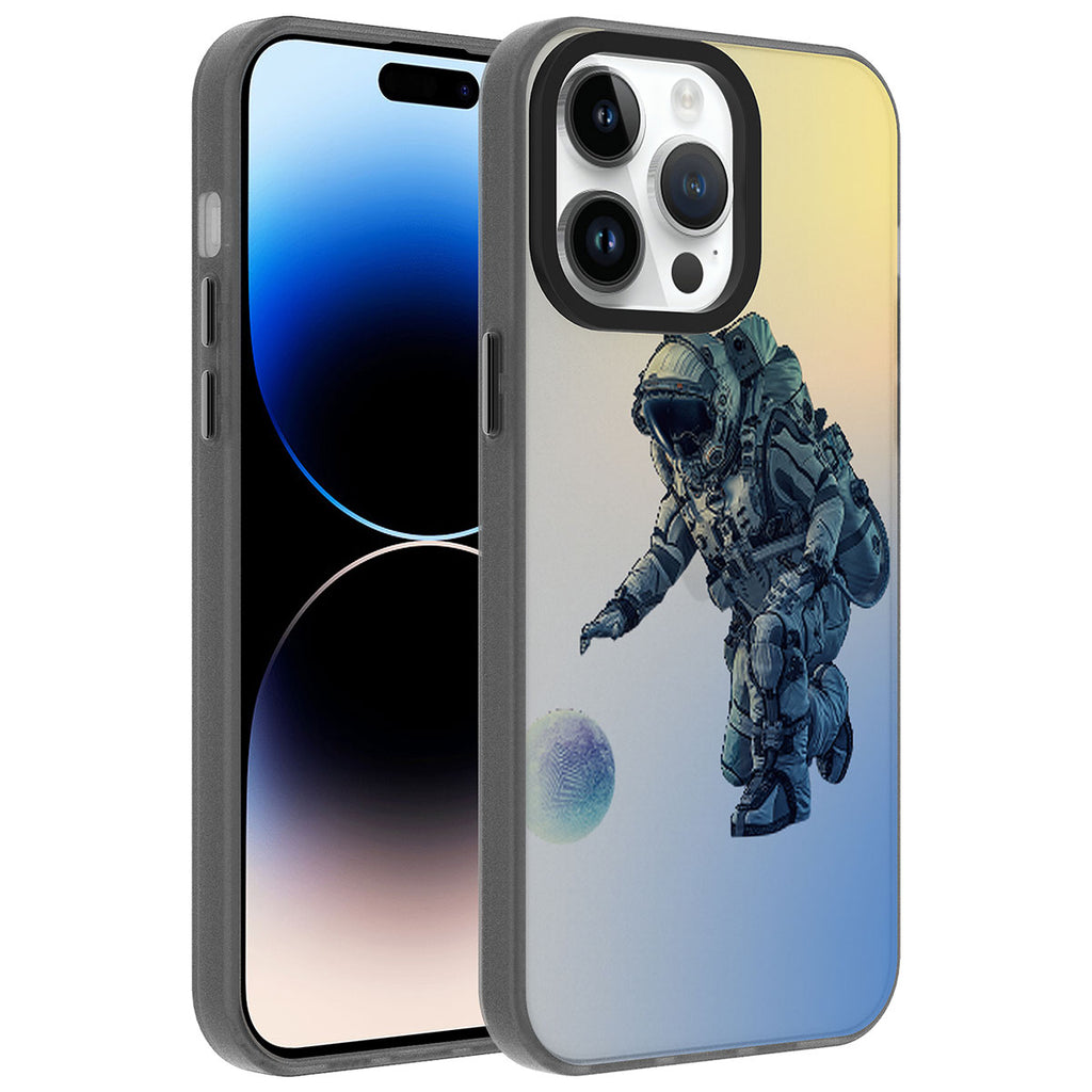 Apple iPhone 14 Pro Max Uyumlu Kılıf Desenli Zore Dragon Sert Kapak