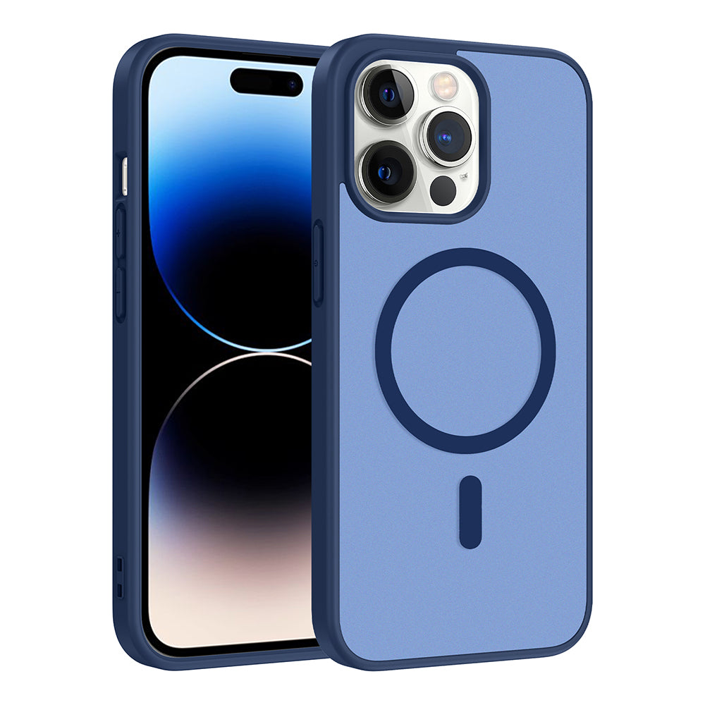 Apple iPhone 14 Pro Max Kılıf M-safe Şarj Özellikli Zore Babet Kapak