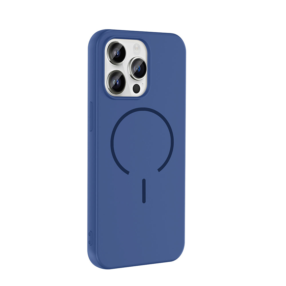 Apple iPhone 14 Pro Max Uyumlu Kılıf M-safe Şarj Özellikli Zore Meta Kapak