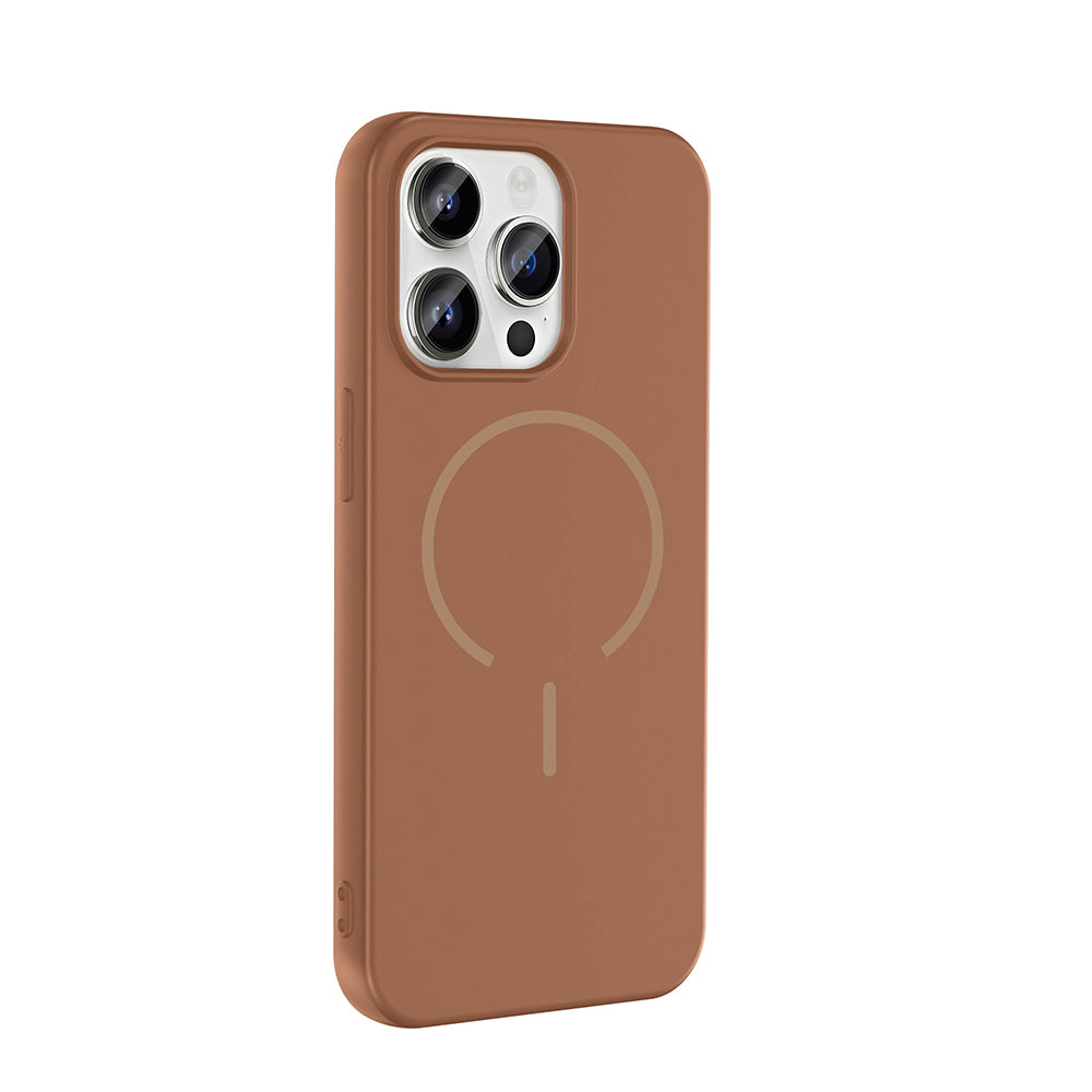 Apple iPhone 14 Pro Max Uyumlu Kılıf M-safe Şarj Özellikli Zore Meta Kapak
