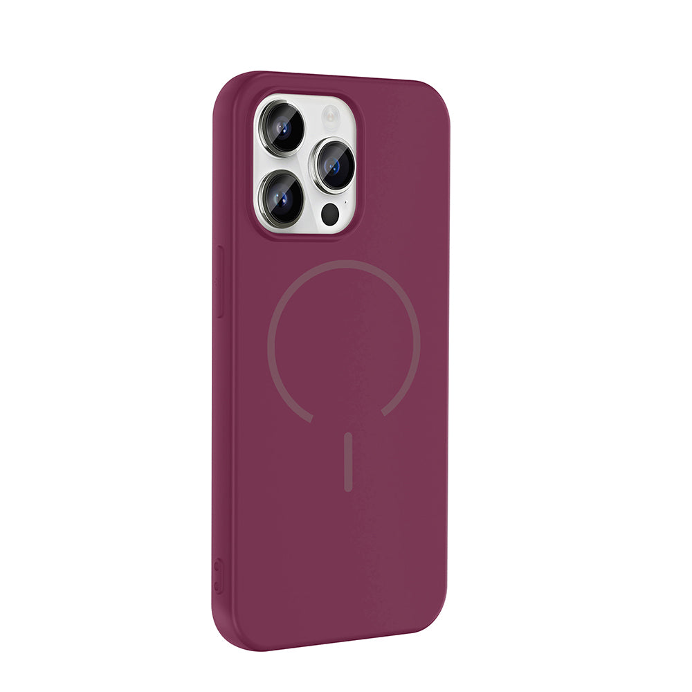Apple iPhone 14 Pro Max Uyumlu Kılıf M-safe Şarj Özellikli Zore Meta Kapak