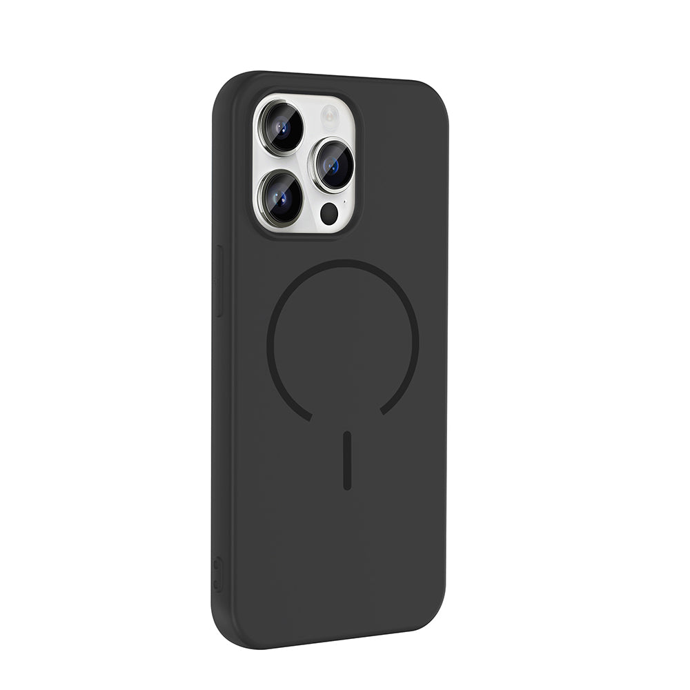 Apple iPhone 14 Pro Max Uyumlu Kılıf M-safe Şarj Özellikli Zore Meta Kapak