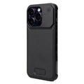 Apple iPhone 14 Pro Max Uyumlu Kılıf M-safe Şarj Özellikli Mekanizmalı Koku Hazneli Zore Mostar Kapak