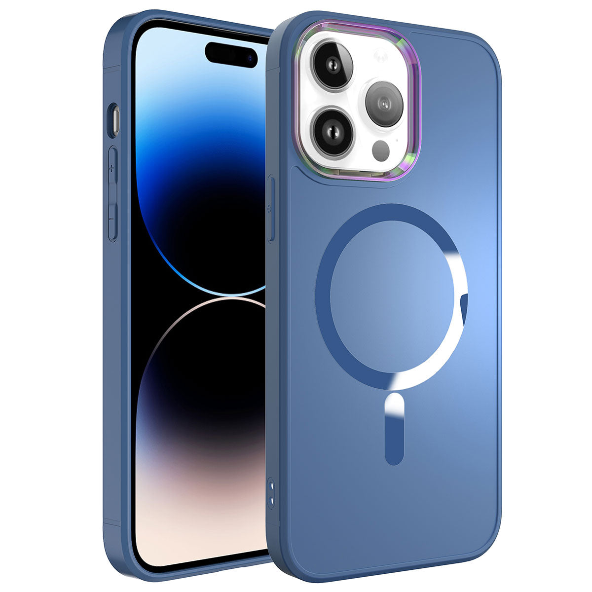 Apple iPhone 14 Pro Max Uyumlu Kılıf M-safe Wireless Şarj Özellikli Zore Stil Kapak