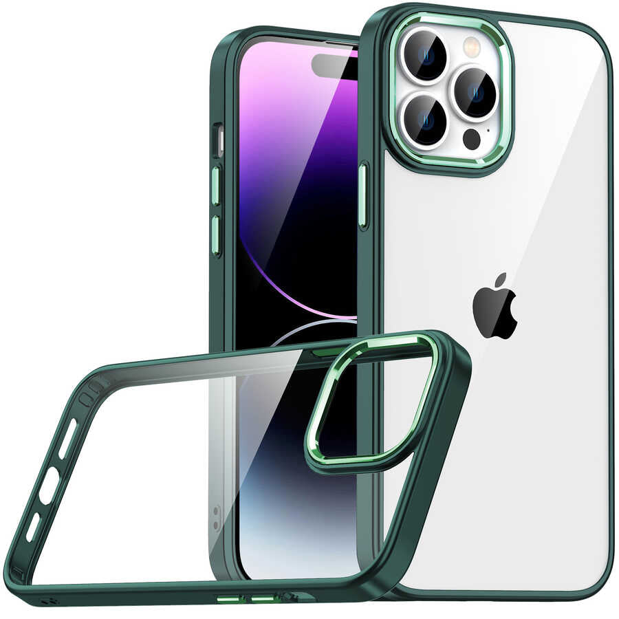 Apple iPhone 14 Pro Max Uyumlu Kılıf Zore Flora Kapak