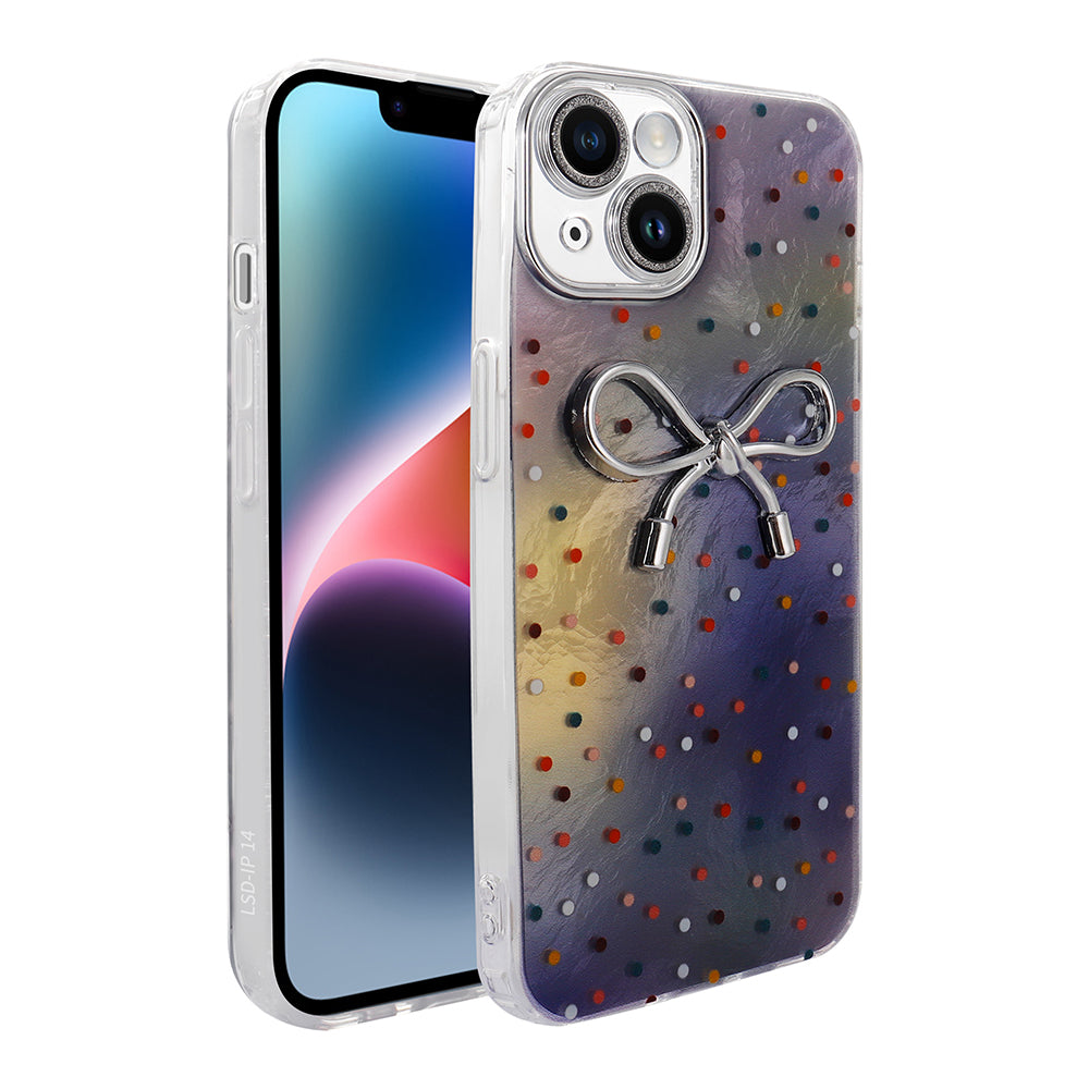 Apple iPhone 15 Uyumlu Kılıf Kamera Korumalı Figürlü Zore Ponti Silikon Kapak