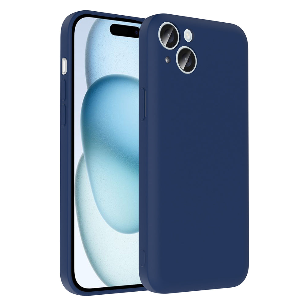 Apple iPhone 15 Uyumlu Kılıf Kamera Korumalı Kartlık Hazneli Zore Vitra Kapak