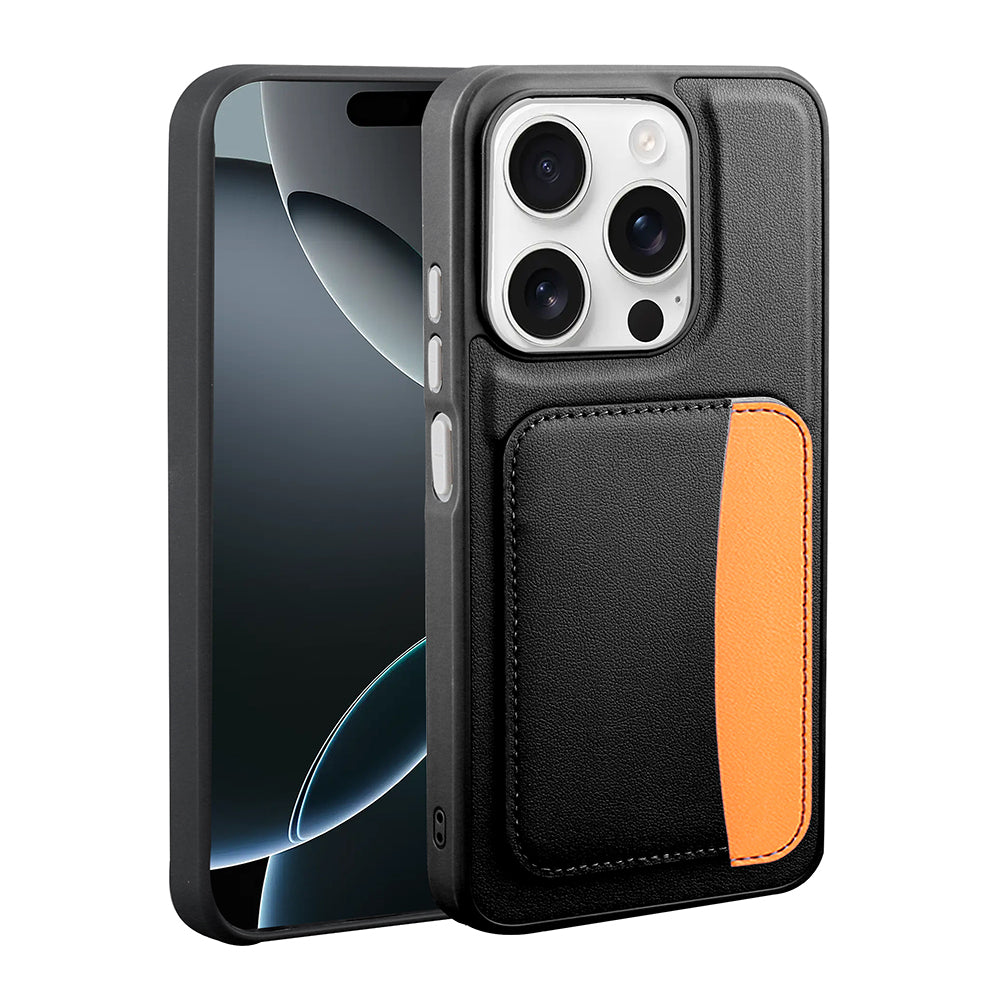 Apple iPhone 15 Uyumlu Kılıf Kartlıklı Zore X-Kart Silikon Kapak