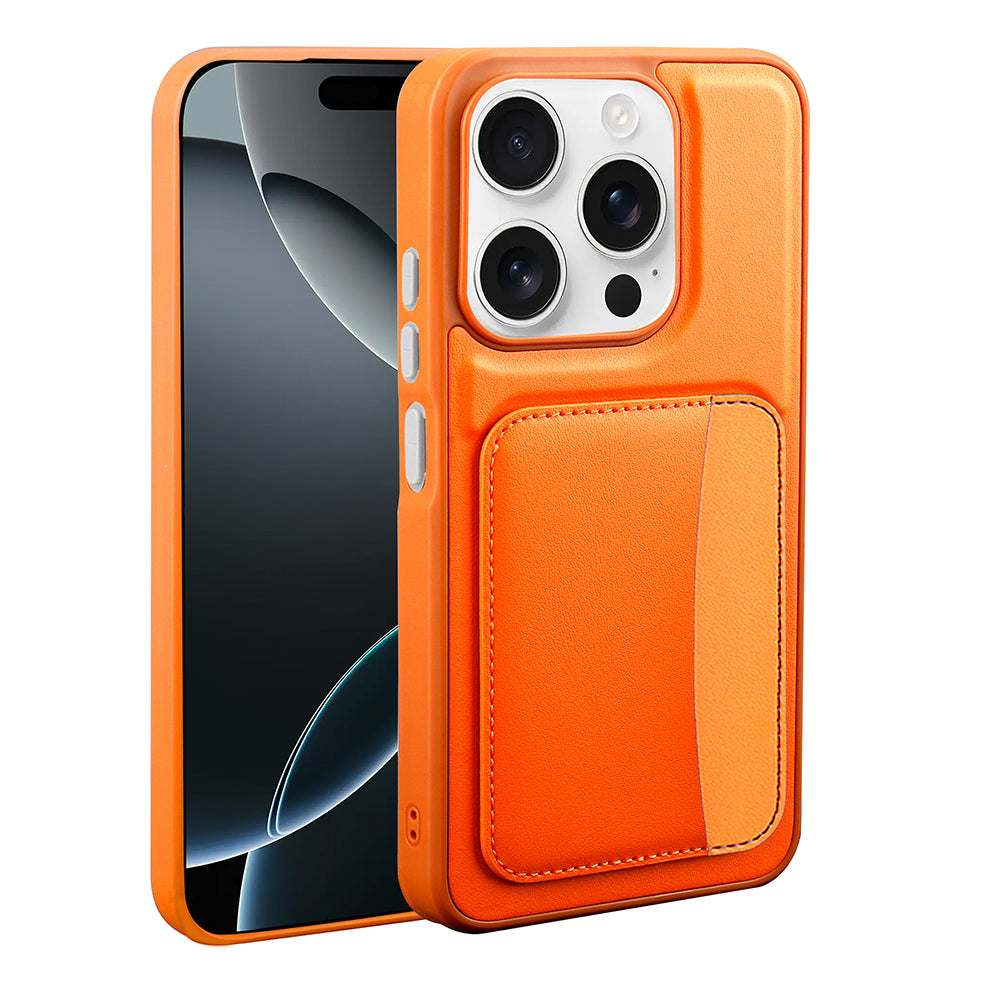Apple iPhone 15 Uyumlu Kılıf Kartlıklı Zore X-Kart Silikon Kapak