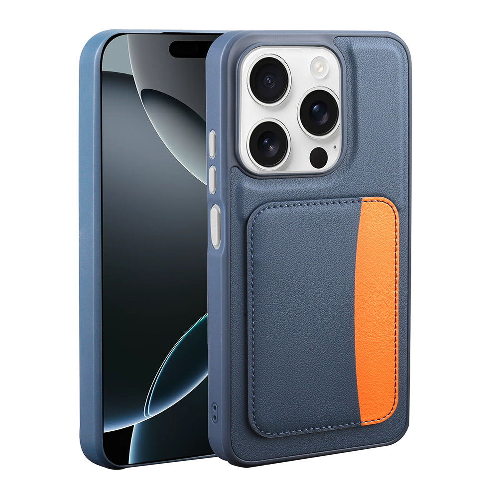 Apple iPhone 15 Uyumlu Kılıf Kartlıklı Zore X-Kart Silikon Kapak