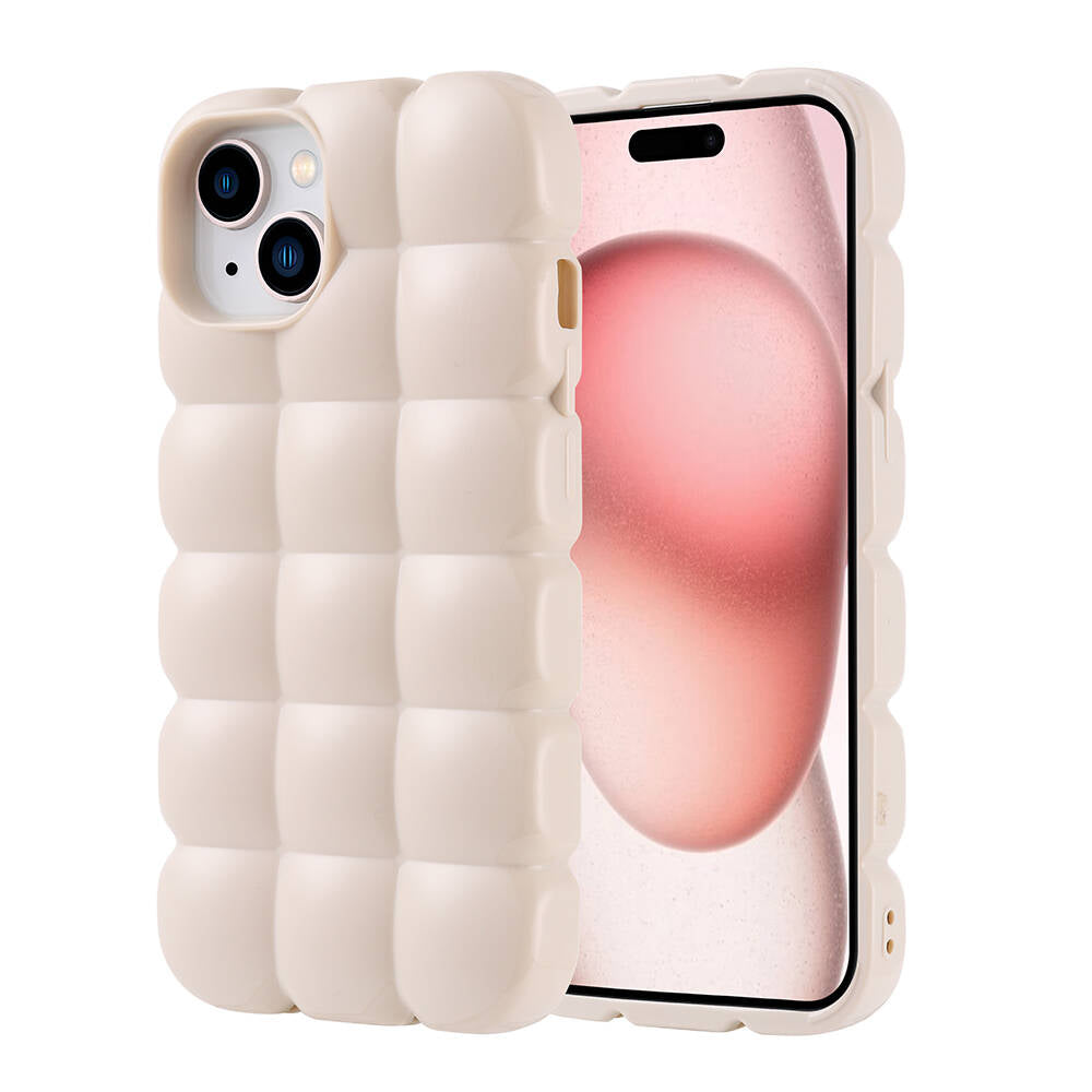 Apple iPhone 15 Uyumlu Kılıf Parlak Esnek Silikon Zore Dom Dom Kapak
