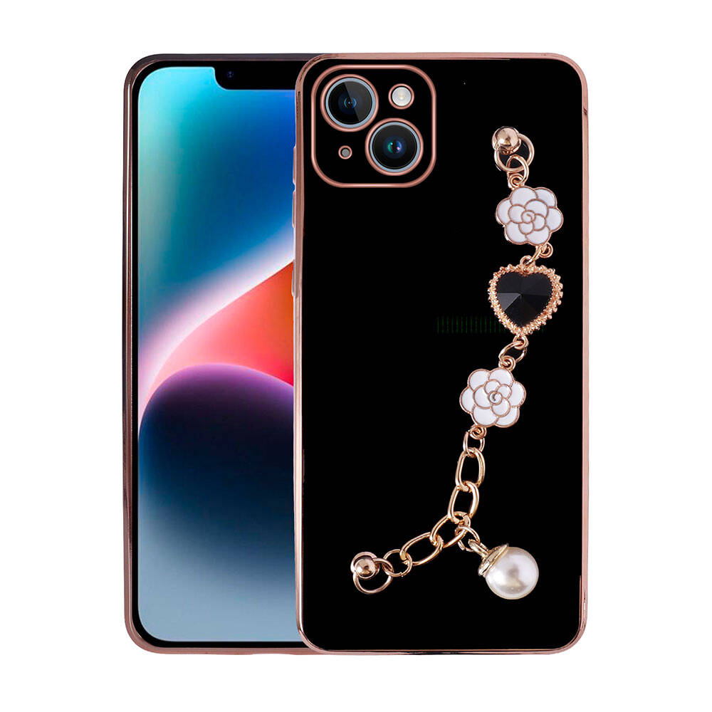 Apple iPhone 15 Plus Uyumlu Kılıf El Tutamaçlı Kamera Korumalı Zore Taka Silikon Kapak