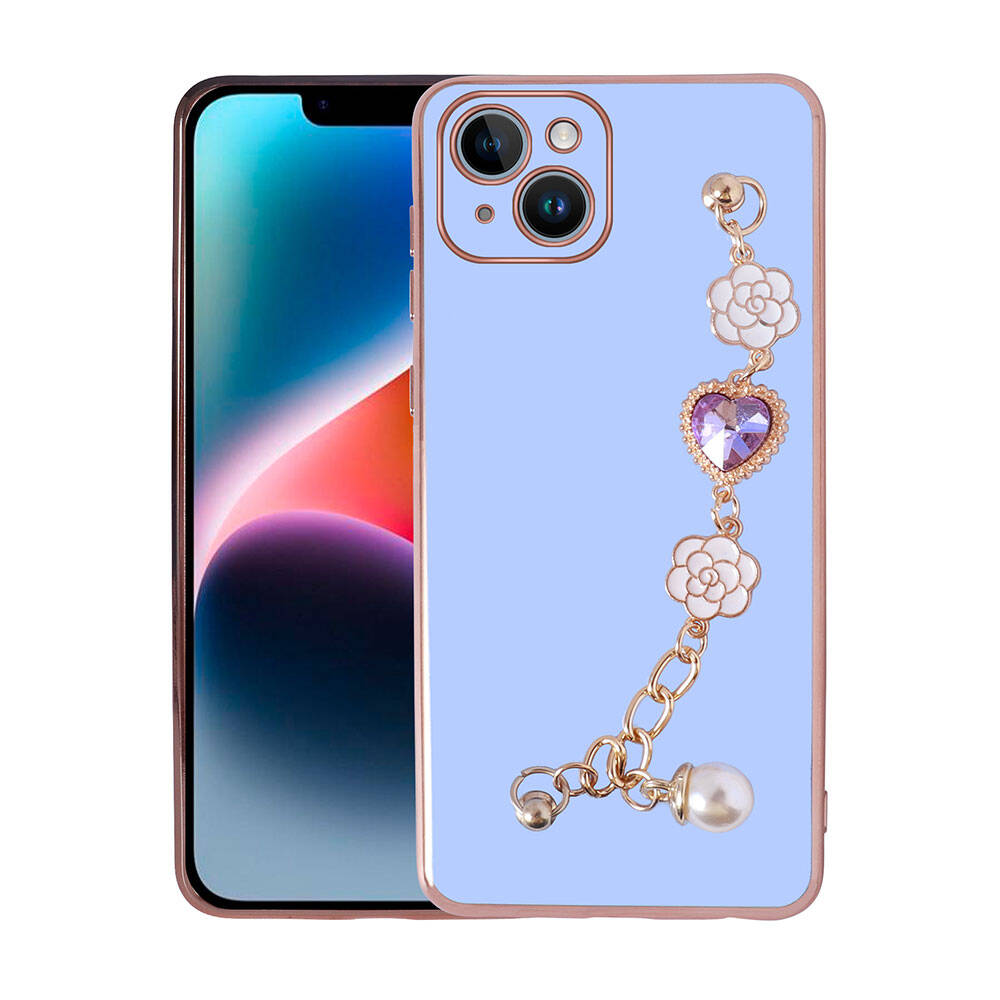 Apple iPhone 15 Plus Uyumlu Kılıf El Tutamaçlı Kamera Korumalı Zore Taka Silikon Kapak