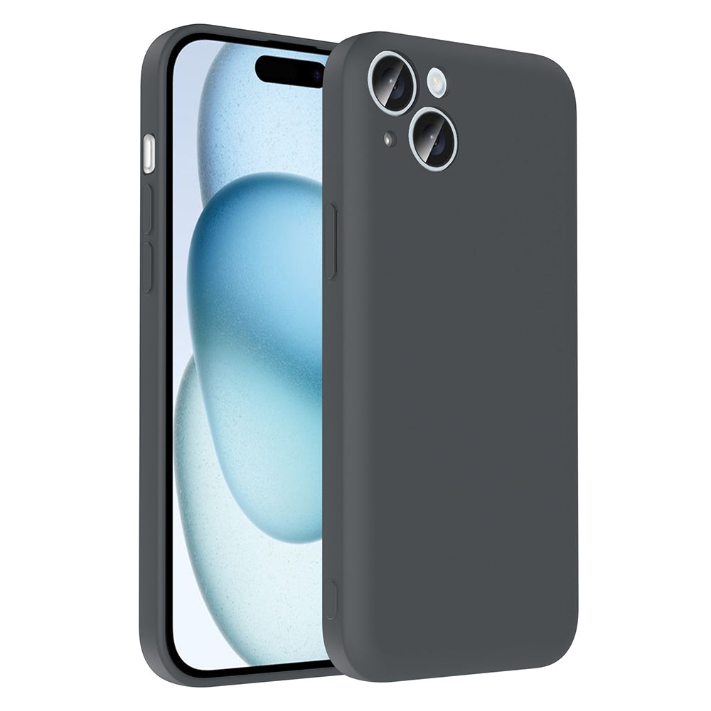 Apple iPhone 15 Plus Uyumlu Kılıf Kamera Korumalı Kartlık Hazneli Zore Vitra Kapak