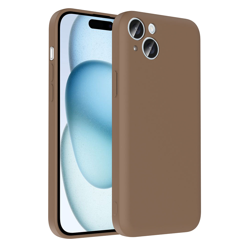 Apple iPhone 15 Plus Uyumlu Kılıf Kamera Korumalı Kartlık Hazneli Zore Vitra Kapak