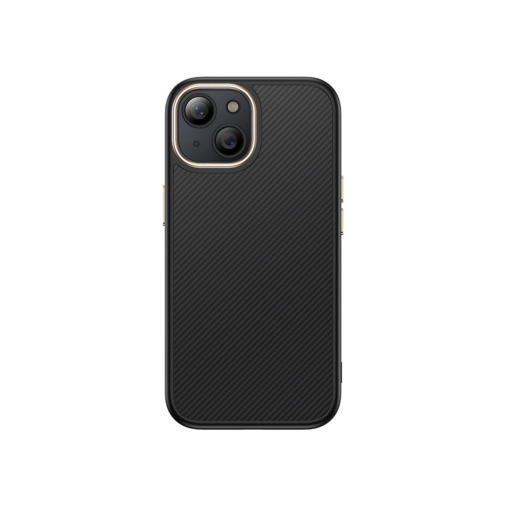 Apple iPhone 15 Plus Uyumlu Kılıf M-safe Şarj Özellikli Karbon Fiber Görünümlü Zore Antina Kapak