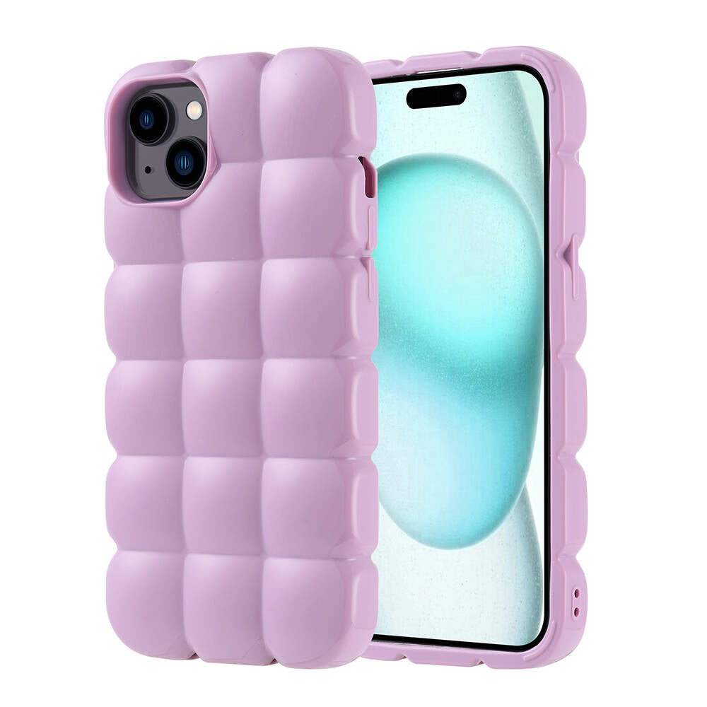 Apple iPhone 15 Plus Uyumlu Kılıf Parlak Esnek Silikon Zore Dom Dom Kapak