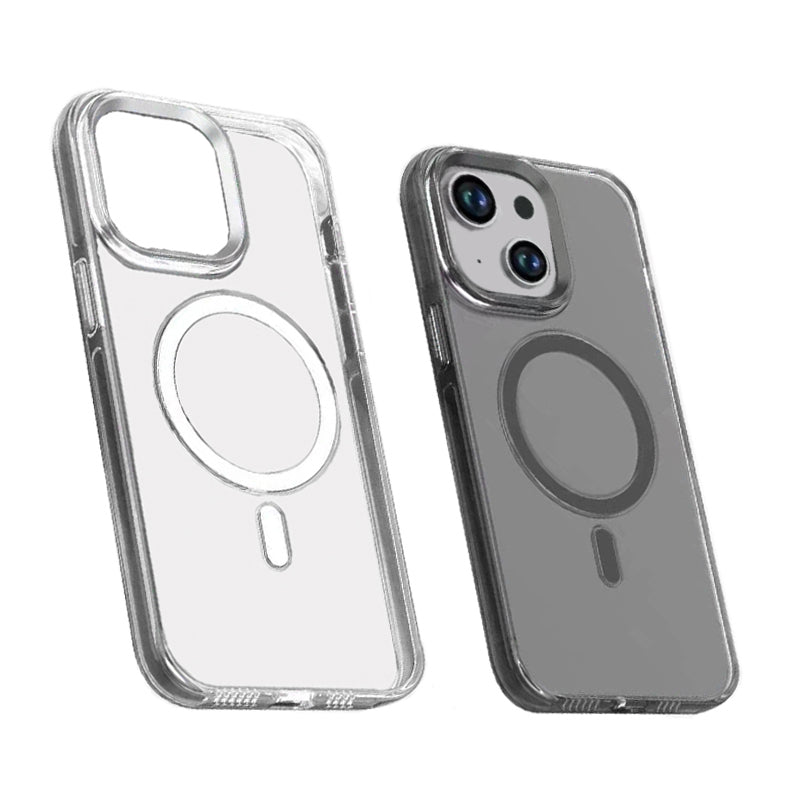 Apple iPhone 15 Plus Uyumlu Kılıf Zore Wireless Şarj Özellikli Şeffaf Efsane Kapak